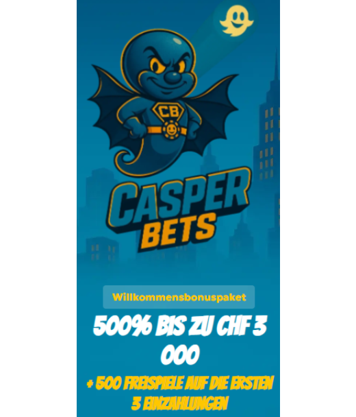 Casper Bets Registrierung